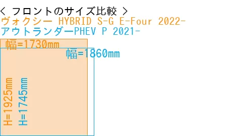 #ヴォクシー HYBRID S-G E-Four 2022- + アウトランダーPHEV P 2021-